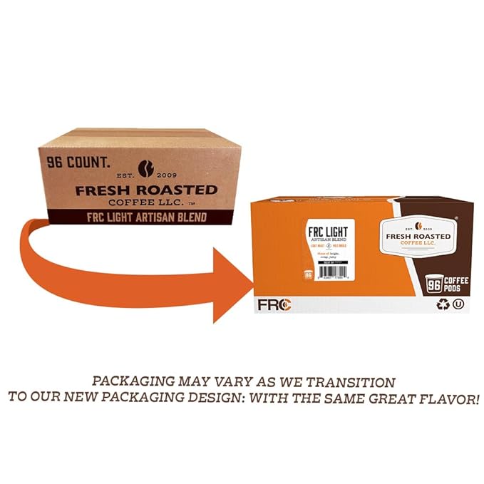 Fresh Roasted Coffee, 100% Colombian, Medium Roast, 96 Pods for K Cup Brewers