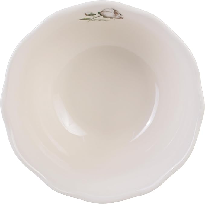 222 Fifth Luxe Peony Neutral Porcelain 12-Piece Dinnerware Set ??Service for 4, Includes Dinner Plates, Salad Plates & Cereal Bowls, Glossy Finish, Dishwasher Safe, for Daily Dining & Entertainment