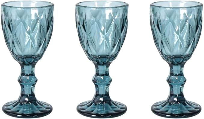3-Piece Stemmed Cordial Glasses Set, Dishwasher Safe, Perfect for Tequila, Brandy Tasting, Weddings, and Bars (Style4,3pcs)