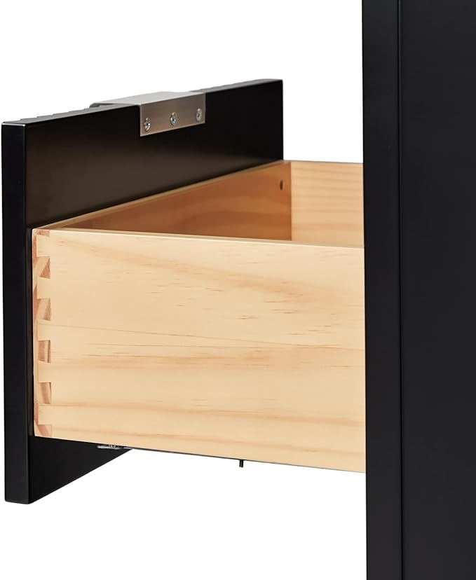 ARIEL Milan Bathroom Storage Cabinet 65?쒱 x 20?쓂 x 16?쒭 Black