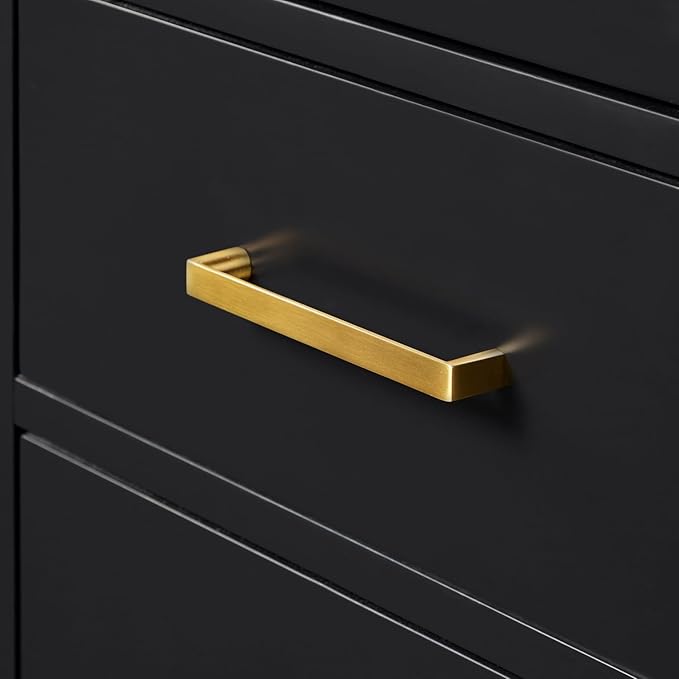 ARIEL Hepburn Bathroom Storage Cabinet - Solid Hevea Wood and Fully Assembled for Long-Lasting Durability and Sophisticated Finish, Freestanding Linen Bathroom Cabinet - 65?쒱 x 20?쓂 x 16?쒭, Black