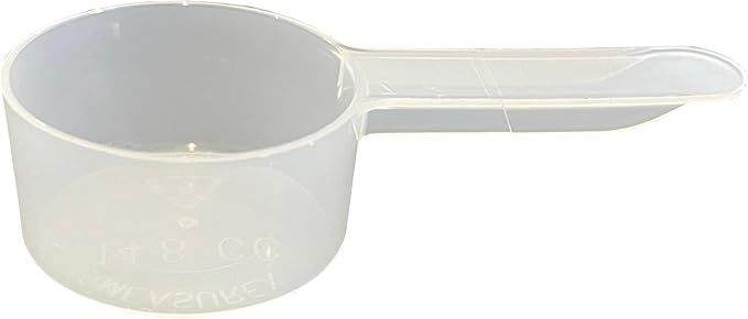 Supplement and Supply 1 Tsp (1/3 Tbsp | 5 mL) Scoop for Coffee, Protein Powder, Pet Food, Spices, Grains, Dry Goods ??Food-Grade BPA-Free Plastic Measuring Spoon (Pack of 25) Short Handle