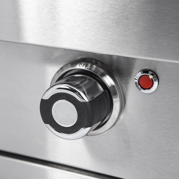 Turbo 32-inch 2-Burner Built-In Stainless Steel Teppanyaki Grill - Propane