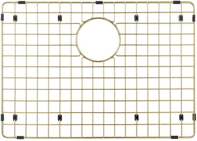 STARSTAR Workstation Ledge Top Mount/Drop-in Gold 304 Matte Stainless Steel Single Bowl For Kitchen,Yard, Office, Bar, Laundry Sink (23 x 20 x 9)