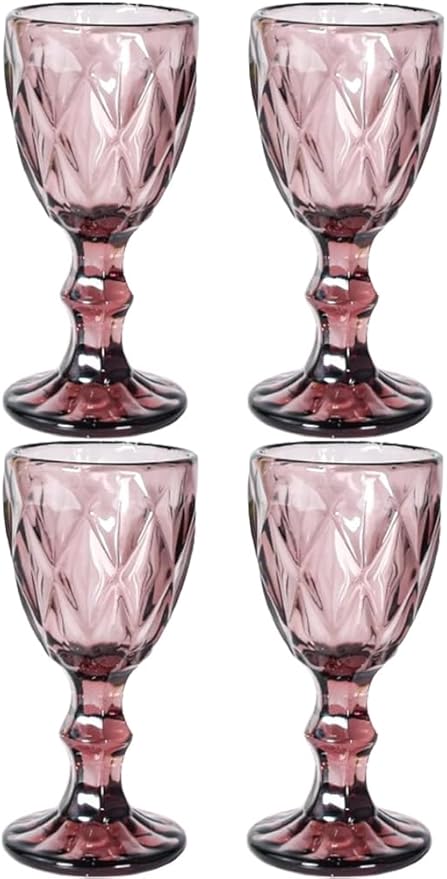 4-Piece Stemmed Cordial Glasses Set, Dishwasher Safe, Perfect for Tequila, Brandy Tasting, Weddings, and Bars (Style3,4pcs)
