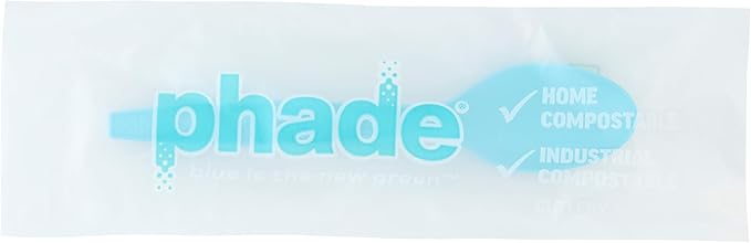 phade 100% Compostable Spoons ??BPI Certified Wrapped Cutlery in Compostable Packaging, 400 Bulk Count, 6.1 Inch Sustainable Disposable Utensils for Home, Events, Takeout ??Made in USA