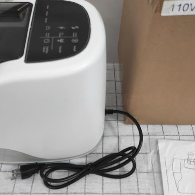 Generic Fully automatic multifunctional household noodle press and dumpling skin noodle machine, White, LD-102