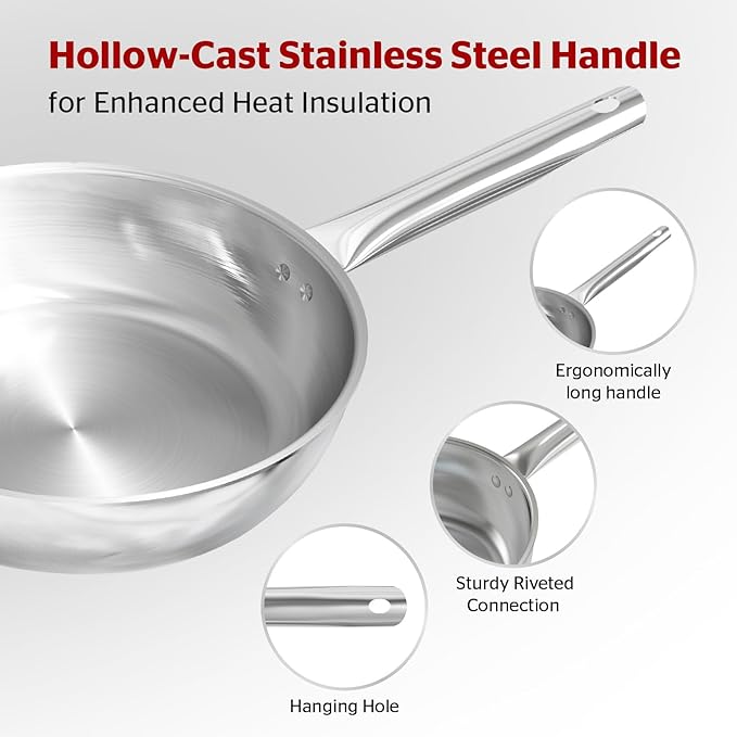 Sunhouse Pan for Cooking (FRY PAN (Basic), 11 inch)
