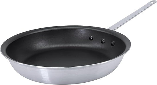 Vasconia Professional 12??Aluminum Fry Pan, Aluminum Skillet with NonStick & Fast-Cool Handle, NSF Certificate