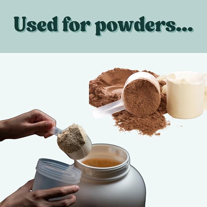 Supplement and Supply 1/4 Tsp (1.25 mL) Long Handle Scoop for Coffee, Protein Powder, Pet Food, Spices, Grains, Dry Goods ??Food-Grade BPA-Free Plastic Measuring Spoon (Pack of 10)