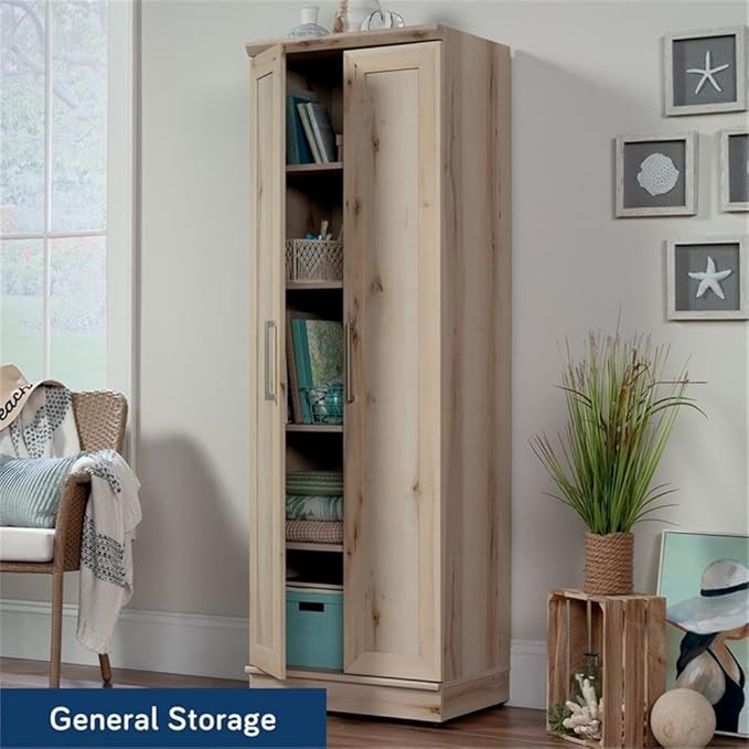 BOWERY HILL Engineered Wood Storage Cabinet in Pacific Maple