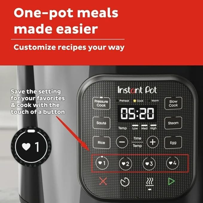 Instant Pot 8Qt Chef Series ??7-in-1 Multi-Cooker: Pressure, Slow, Rice & More ??Easy Meals Fast