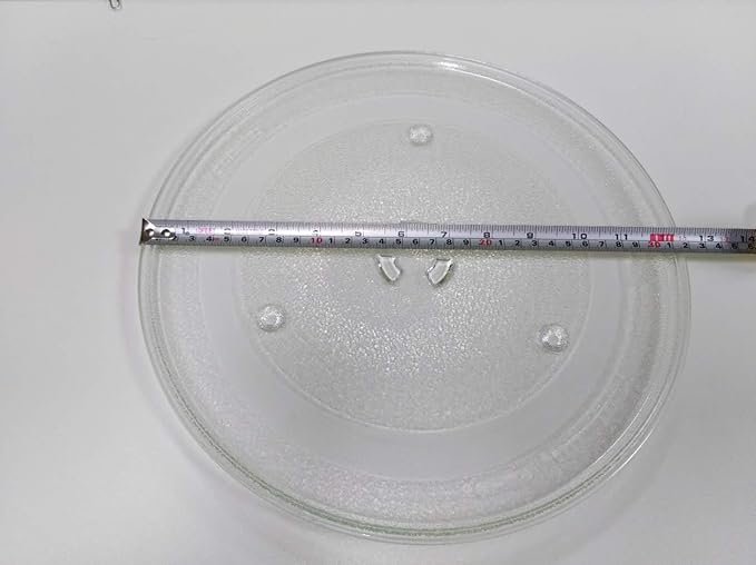 12.5 inch(318MM) Microwave Turntable Plate Microwave Cooking Tray Compatible for GE and Samsung