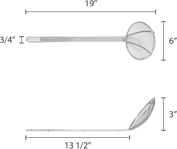 Thunder Group Round Skimmer, 6-Inch