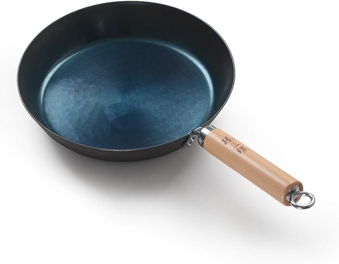 ?삡툒??ZhenSanHuan Toxin Free Teflon free Non Sticky Saut챕 Pans Fry Pans Omelete Pans (Seasoned 28CM/11'')