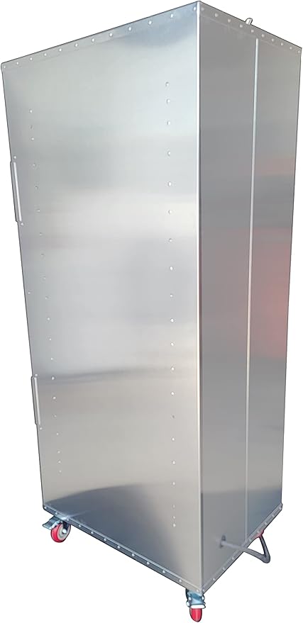 HeatMax 6 Foot Fully Insulated Commercial Food Warmer Holding Cabinet for Full Size Sheet Pans, Churches, Schools, Catering, Fully Assembled, Made in USA with Service and Support, 120V Plug