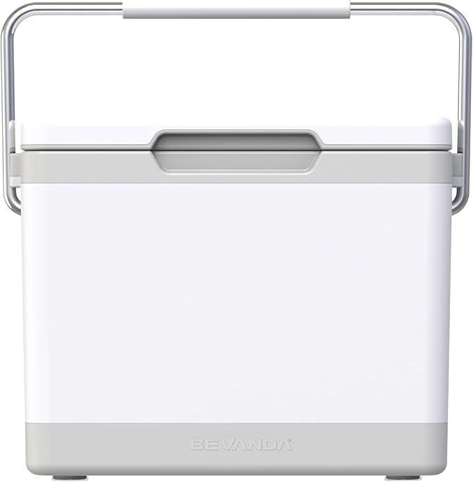 Bevanda - Verge Insulated Lunch Box - Durable Cooler with Magnetic Ice Packs - Rugged Hard Shell Lunch Cooler for Jobsite Lunches, Outdoor Adventures & All Day Temperature Control