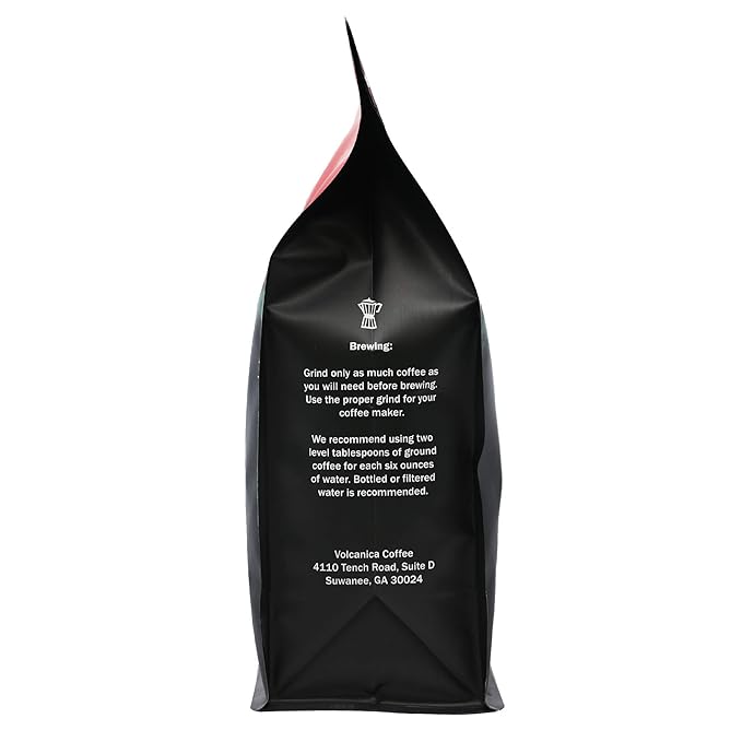 Low Acid Decaf Coffee, Blend of Natural Low Acidic Decaf Coffee, Whole Bean, Medium Roast, Fresh Roasted, Kosher, 16-ounces