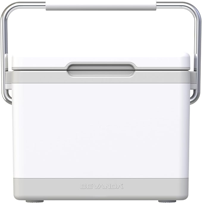 Bevanda - Verge Insulated Lunch Box - Durable Cooler with Magnetic Ice Packs - Rugged Hard Shell Lunch Cooler for Jobsite Lunches, Outdoor Adventures & All Day Temperature Control