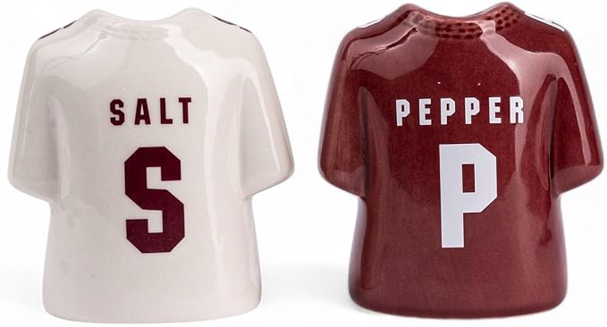 The Memory Company | Licensed NCAA Team Jersey Salt n Pepper Shakers