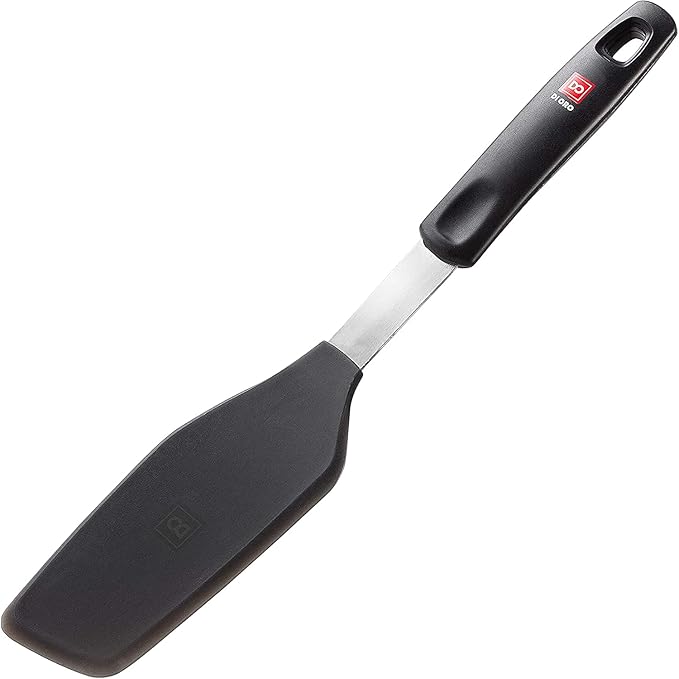DI ORO Omelette Spatula - Silicone Egg Spatula Turner for Nonstick Cookware - Thin & Flexible BPA Free 600째F Heat-Resistant for Cooking & Baking - Omelet Flipper Dishwasher Safe