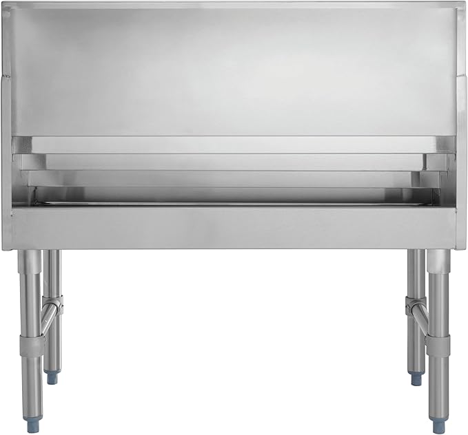 Kratos Commercial Rack - 5-Tiered Stainless Steel Liquor Display Rack, 18" W x 23" D (32L-030)