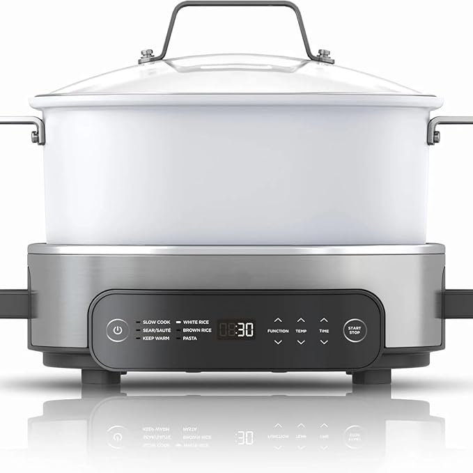 Ninja Foodi 10?멼n?? 6.5?멡t Pro Pressure Cooker & Air Fryer with TenderCrisp Technology, Precise Heating & Family?멣ized Capacity O300 (White 6.5 Qt)