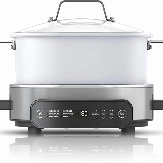 Ninja Foodi 10?멼n?? 6.5?멡t Pro Pressure Cooker & Air Fryer with TenderCrisp Technology, Precise Heating & Family?멣ized Capacity O300 (White 6.5 Qt)