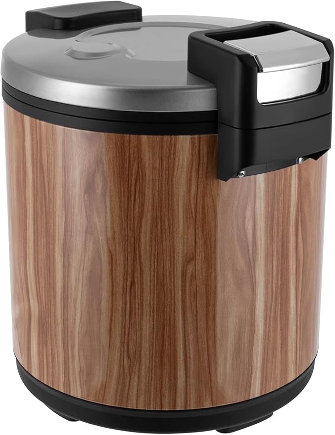Commercial Rice Warmer, 23L/24.3Qt Electric Food Warmer, 110W Electric Soup Warmers with Adjustable Temperature and Non-Stick Inner Pot for Restaurant Party, Warm Function Only, NOT Cooker