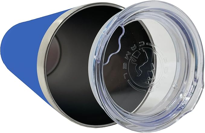 LaserGram 22oz Vacuum Insulated Skinny Tumbler, Gardening, Personalized Engraving Included (Dark Blue)
