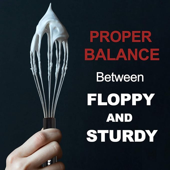3 Packs Stainless Steel Whisk Set - Balloon Whisk, Anaeat Thick Stainless Steel Wire 竊?Strong Handles, Egg Beater for Cooking, Blending, Whisking, Beating and Stirring (9"+11"+12")