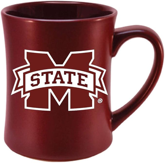 Mississippi State Bulldogs Ceramic 16oz Sculpted Mug ??Official Team Logo Coffee Cup ??Handwash Recommended ??Individually Boxed