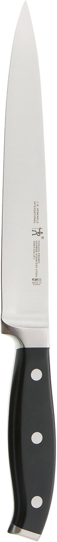 HENCKELS Forged Premio 14-pc Knife Set with Block, Chef, Paring, Utility, Steak Knife Set, Black, Stainless Steel