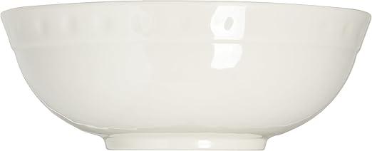 Carlisle FoodService Products Mingle Resuable Plastic Bowl Small Bowl with Pottery Style for Home and Restaurant, Melamine, 17 Ounces, Smoke, (Pack of 12)
