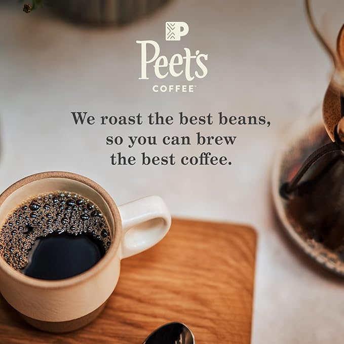 Peet's Coffee, Keurig K-Cup Pods Variety Pack - Luminosa Breakfast Blend, Café Domingo, Organic Alma De La Tierra, House Blend, 40 Count (4 Boxes of 10 Pods)