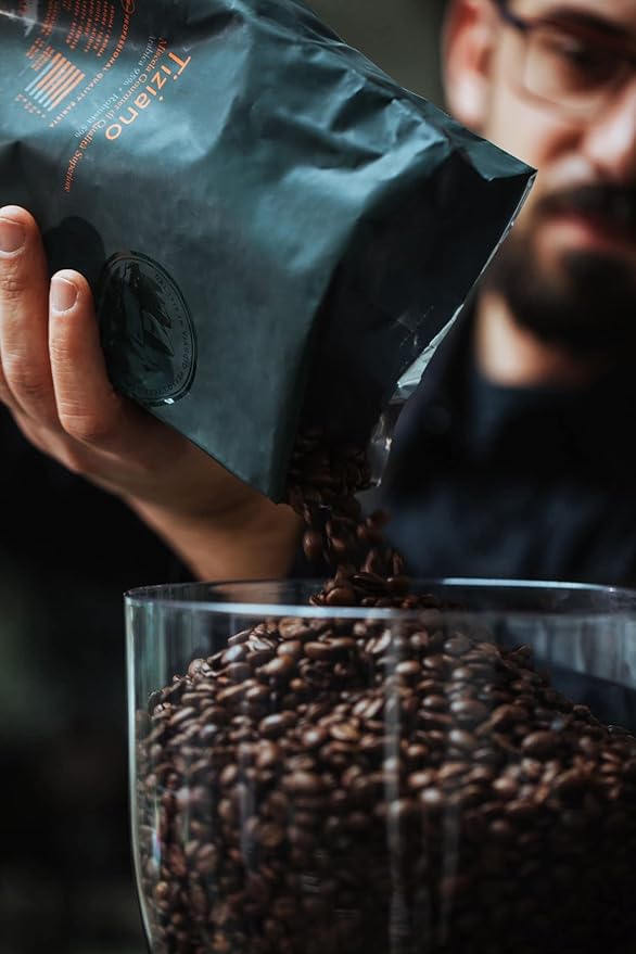 Bristot Crema Oro Italian Whole Espresso Beans ??Medium Roast Coffee ??Smooth & Aromatic with Notes of Spices, Caramel & Sandalwood ??1.1 lb (500 g)