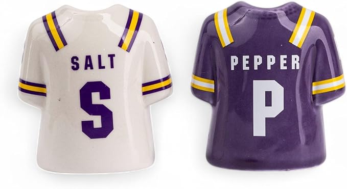 The Memory Company | Licensed NCAA Team Jersey Salt n Pepper Shakers