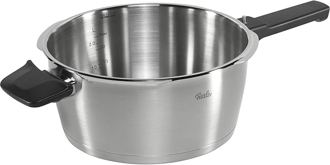 Fissler Vitavit Premium Pressure Cooker with Steamer Insert, 3.7 Quart