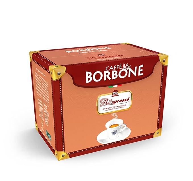 Caff챔 Borbone Blue Blend Nespresso Compatible Espresso Coffee Pods, 200 Count Espresso Pods