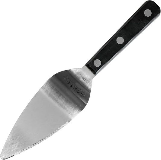 Lamson 4" Pie & Cake Server, Wave Edge with Noir Ultra Durable handle