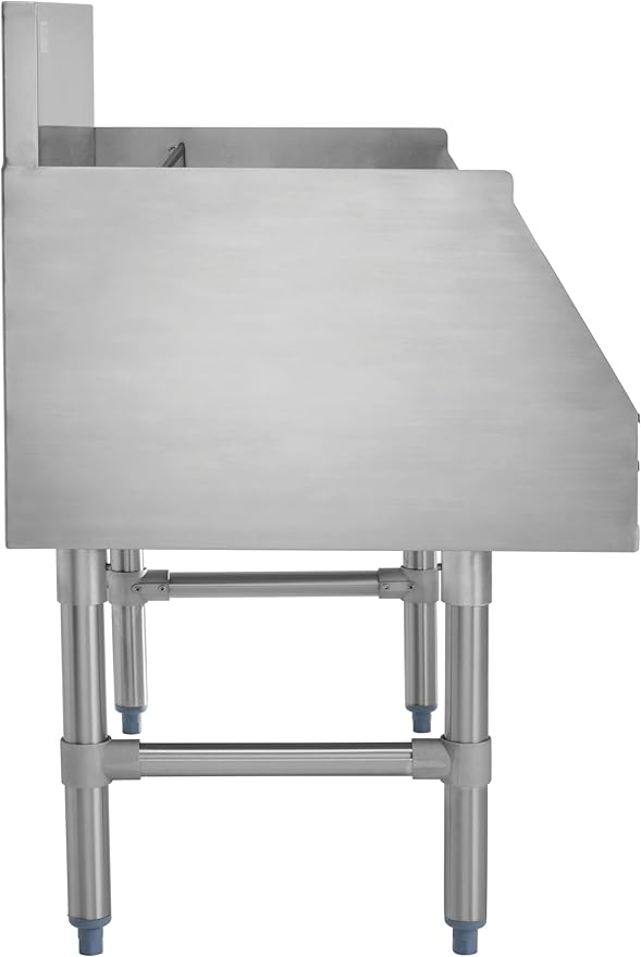 Kratos Commercial Rack - 5-Tiered Stainless Steel Liquor Display Rack, 18" W x 23" D (32L-030)