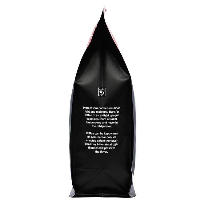 French Roast Decaf Coffee, Whole Bean, Swiss Water Processed, Dark Roast, Fresh Roasted, 16-ounce