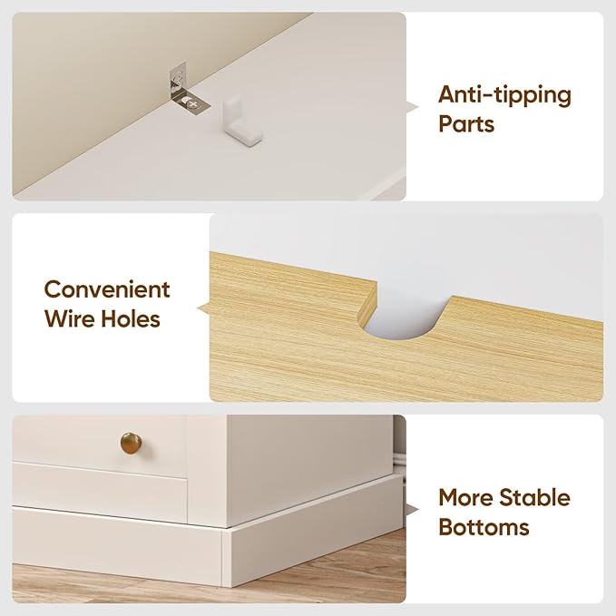 Vyre 71" Farmhouse Kitchen Pantry Cabinet Set of 2, White Freestanding Coffee Bar Hutch with Drawers & Adjustable Shelves, Large Storage Cabinet with Microwave Stand for Living Room & Kitchen