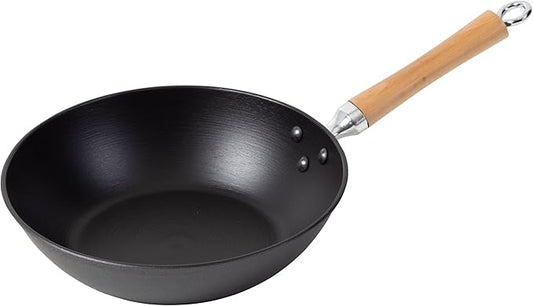 Joyce Chen 23-0003, Lightweight Cast Iron Stir Fry, 11.5-Inch