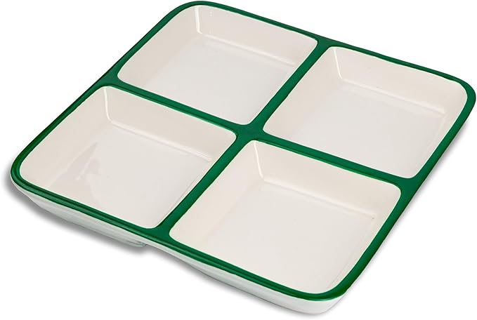 The Memory Company | Licensed NFL 4-Section Ceramic Plate