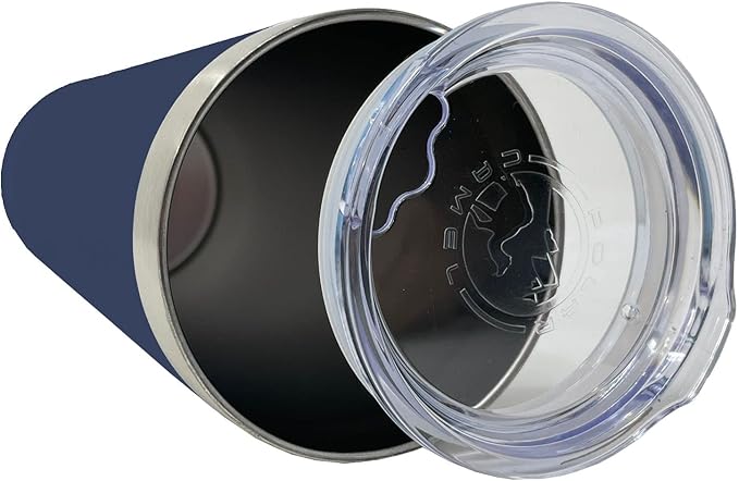 LaserGram 22oz Vacuum Insulated Skinny Tumbler, Gardening, Personalized Engraving Included (Navy Blue)