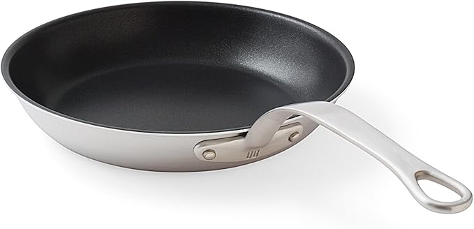 Sardel Daniel Boulud Kitchen - 10??Non Stick Pan - French Inspired Stainless Steel Frying Pan, Non Stick Skillet, Lightweight, Sturdy Heat Resistant Handle, Induction Compatible & Oven Safe