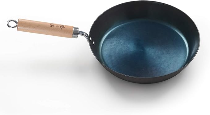 ?삡툒??ZhenSanHuan Toxin Free Teflon free Non Sticky Saut챕 Pans Fry Pans Omelete Pans (Seasoned 20CM/7.8'')