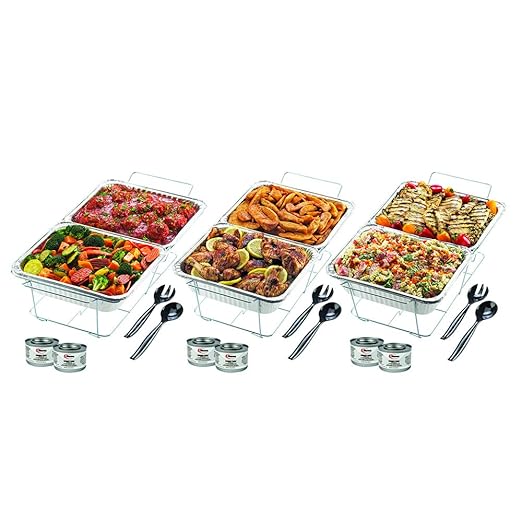 Sterno 24-Piece Disposable Party Set
