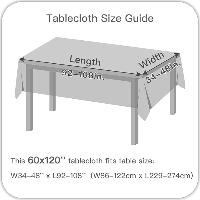 maxmill Jacquard Tablecloth Swirl Design Spillproof Wrinkle Free Heavy Weight Soft Table Cloth Decorative Fabric Table Cover for Outdoor and Indoor Use Oblong 60 x 120 Inch Sage Green